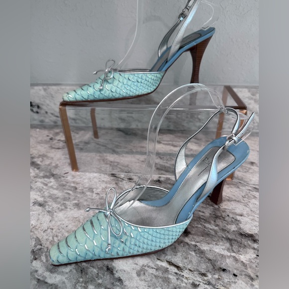 LINEA PAOLO Sling Back Pumps Sz 8 - Picture 3 of 9